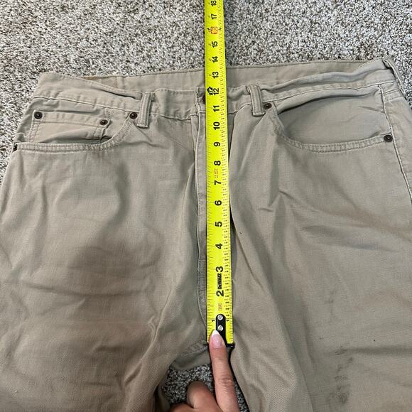 LEVI'S Men's 505 Regular Fit Jeans Size 38X32 - Picture 6 of 10